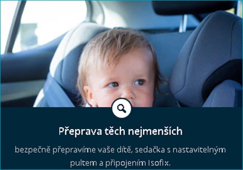 Osobní doprava - přeprava dětí.