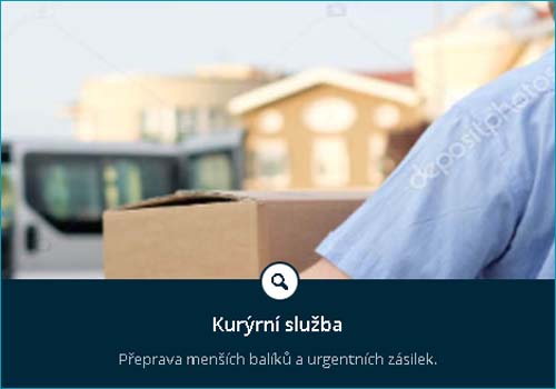 Osobní doprava - Kurýrní služba.